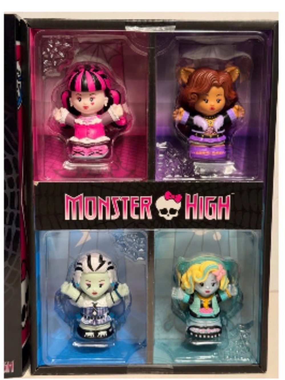 Monster High 4-Pack Mini Figures - Multicolor Collectible Set